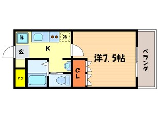 オ－クステ－ジの物件間取画像